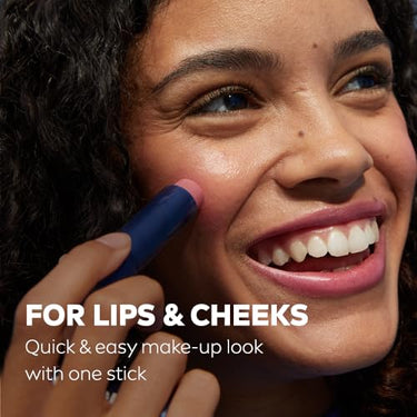 NIVEA Lip Caring Beauty Rose Lip Balm | Lip & Cheek Tint with SPF 30